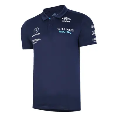 (S) Williams Racing Media Polo Shirt (Peacot)