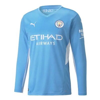 (XXL) Man City Long Sleeve Home Shirt