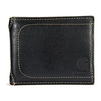 Carhartt .61-2201.BLK.S000 Pebble Pass case Wallet, OFA, Black