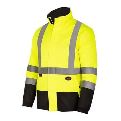 Pioneer SRWV1140460U-2XL Hi-Vis Reversible Safety Jacket, Yellow & Green - 2XL