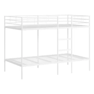 vidaXL Bunk Bed without Mattress White 100x200 cm Steel bed frame bed base