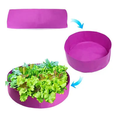 Growing Bag Organic Compost Box Eco-Friendly Compost Storage Round Planting Container for Home G