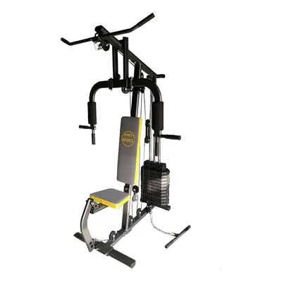 Adjustable Home Multi Gym 50KG Plates Preacher Pulley Exercise Machine Lats