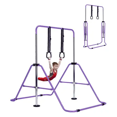 (4?Purule) Adjustable Kid Gymnastics Bar Training Bar