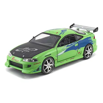 Jada Diecast Fast & Furious Brian's Mitsubishi Eclipse 1:24 Model Car