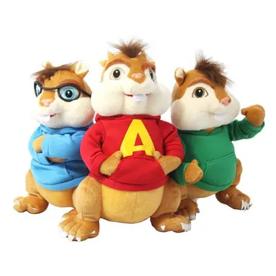 (3pcs) Alvin and The Chipmunks Plush Soft Stuffed Toy Gift