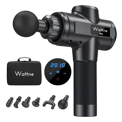 Wattne Muscle Massage Gun Deep Tissue Percussion Massager