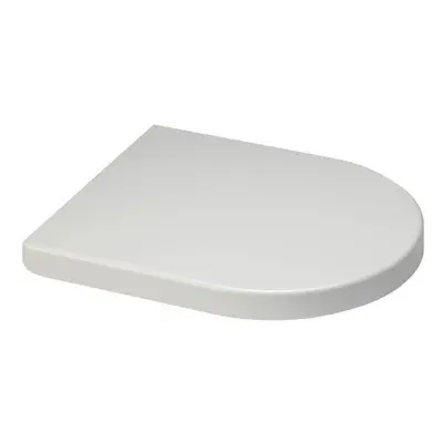 Short D Shape Slow Close Quick Release Toilet Seat