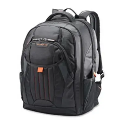 Samsonite Tectonic Large Backpack - Black/Orange - Fits 17in. Laptop