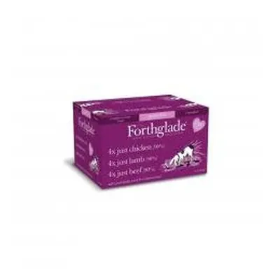 Forthglade Just Multicase Chicken - Turkey - Chicken & Liver Grain Free 12x395g