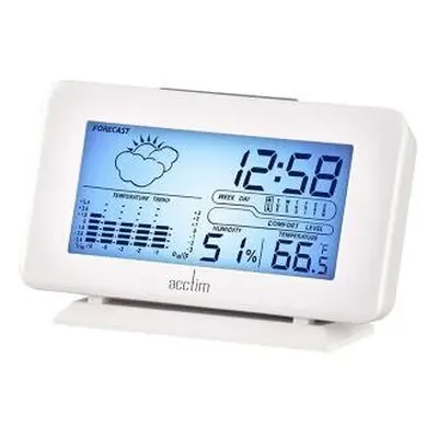 Acctim Vega LCD Display Forecast Weather Station Clock