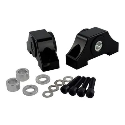 (black) For Honda Civic Eg Ek Jdm Engine Billet Motor Torque Mount Kit B16 B18 B20 D16 D15