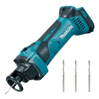 Makita DCO180Z 18v Lithium Ion Cordless Drywall Cut Out Tool Cutter + Cutters