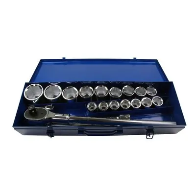 US PRO 20PC 3/4" DR 6PT Metric Socket Set - 50MM