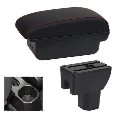 (black,red) For Suzuki Ignis Car Armrest Box Center Centre Console Storage Car Modification Acce