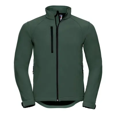 (L, Bottle Green) Russell Mens Soft Shell Jacket