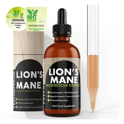 Lions Mane Mushroom Tincture | Organic Supplements