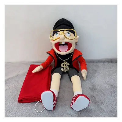 (Rock Jeffy) Jeffy Hand puppet Doll FEEBEE Doll SuperMarioLogan