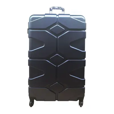 (Navy , Extra Large) Hampton & Stewart Hard Shell Extra Large Suitcase