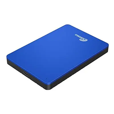 Sonnics 1TB Blue External Portable Hard drive type C USB 3.1 Compatible with Windows PC, Mac, Sm