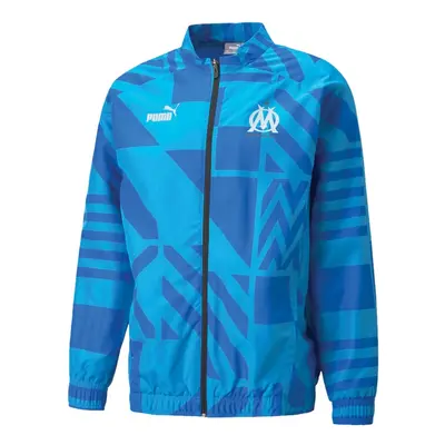 (XL) Marseille Pre-Match Jacket (Blue)