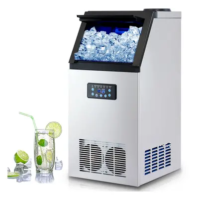 CRENEX 72kg 480W Commercial Ice Maker Cube Machine Restaurant Bar Club