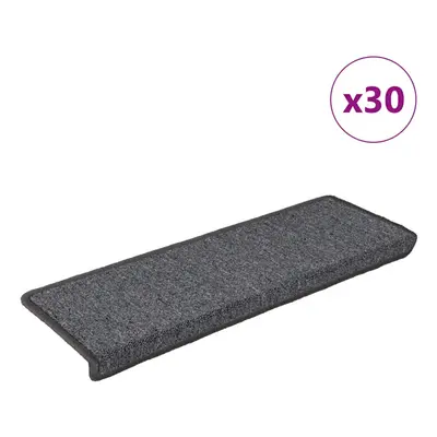 (grey and black) vidaXL Carpet Stair Treads Stair Mat Stair Step Protector Rugs Decoration