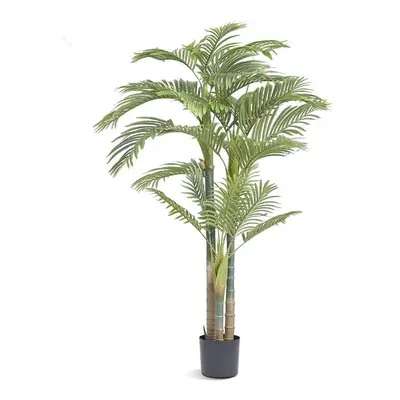 Vevor RZRDZW65FT1JI8DP4V0 6.5 ft. Artificial Gold Cane Palm Tree