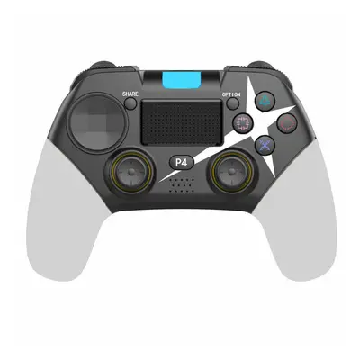 (Grey) Gamepad Vibration Portable for Android Windows Steam Wireless Asymmetric Somatosensory Vi