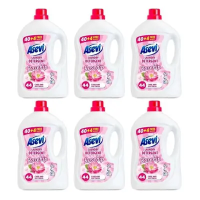 Asevi Laundry Liquid Detergent Rosehip Washes 2376ml - Pack of