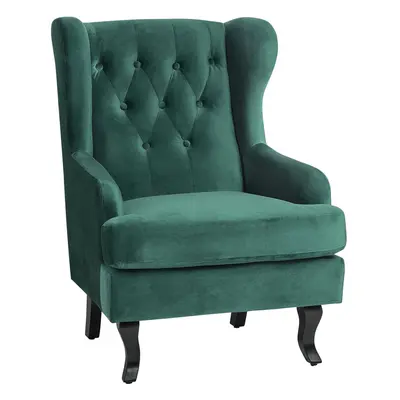 Armchair ALTA Velvet Dark Green