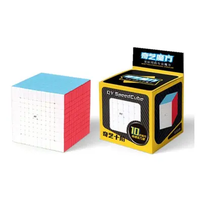 (as the picture) Qiyi Toys10x10 Magic Cube Stickerless 10x10x10 Magic Cube 10layers Speed Cube P