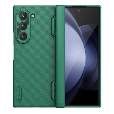 (No Magnetic Green, as the picture) For Samsung Galaxy Z Fold 5g Case Nillkin Super Frosted Shie