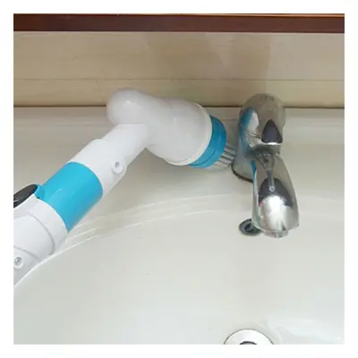 Multifunctional Electric Long Handle Scrub Spin Household Cleaning Brusher