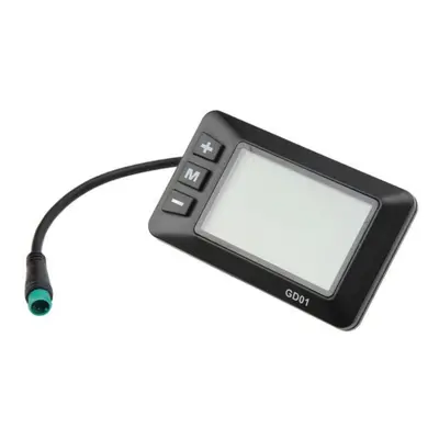 (as the picture) 36v 48v Lcd Gd01 Display, Electric Display Meter Pin With Waterproof Plug Suita