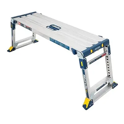 Werner Adjustable Pro Work Platform Work & Access, Silver, One Size