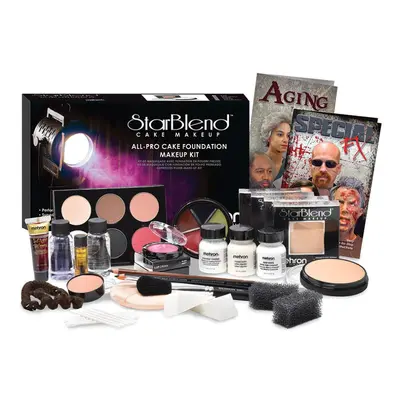 Mehron Makeup All-Pro StarBlend Cake Kit (Fair)