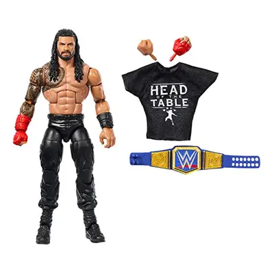 WWE Roman Reigns Top Picks Elite Collection Action Figure, Articulation & Life-Like Detail, Inte