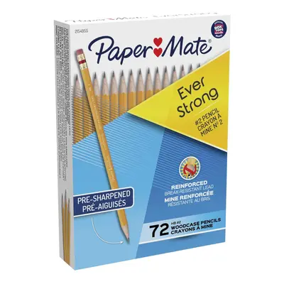 Paper Mate EverStrong #2 Pencils Reinforced Break-Resistant Lead When Writing Count