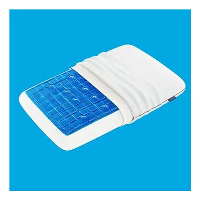 Technogel Medium Sized Cooling Gel Pillow I Neck & Shoulder Pain Relief I Standard Relax Shape I