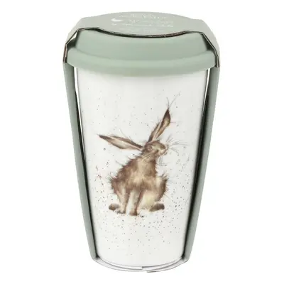 Wrendale WNKE78753-XW Travel Mug, Porcelain, Multi Coloured, 9.5 x 9.5 x cm