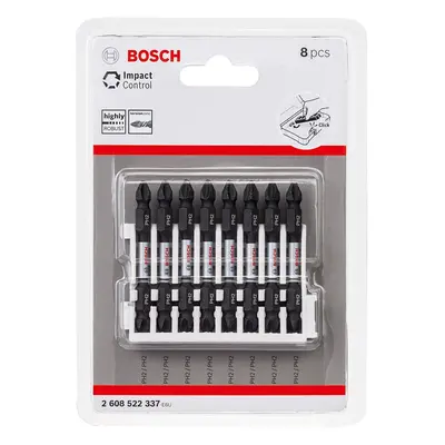 Bosch Professional 8tlg. Doppelschrauber LÃ¤nge: 65mm, Piece Double Screwdriver Set Phillips (Im