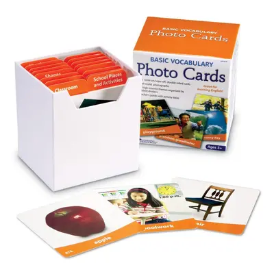 Learning Resources Basic Vocabulary Photo Cards