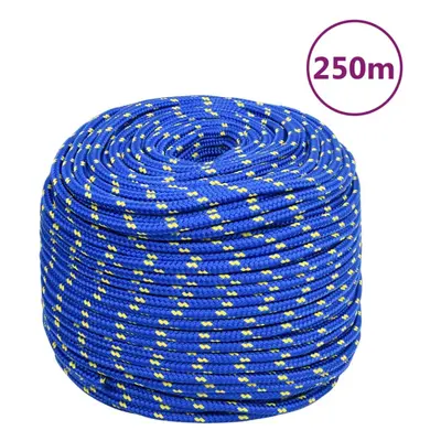 (blue, mm/ m) Marine Rope Dock Coil Boat Line Polypropylene Rope Multi Sizes Multi Colours