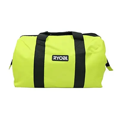 Ryobi Green Wide Mouth Collapsible Genuine OEM Contractor?s Bag w/ Full Top Single Zipper Action