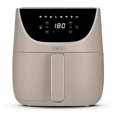 (6L, Latte) Vortx Air Fryer with Digital Control Panel, 1700W, 6L, Latte