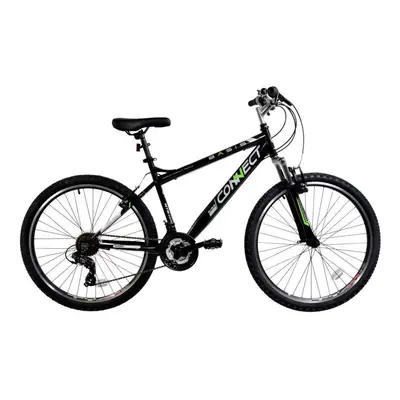 Basis Connect Hardtail Mountain Bike, 26" Wheel, 18s - Black/Green