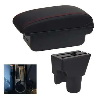 (black,red) For Kia Picanto Armrest For Kia Picanto 3x-line Car Armrest Box Interior Details Ret