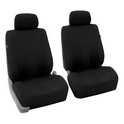 FH Group Car Seat Covers Front Set Cloth - Seat Covers for Low Back Ca