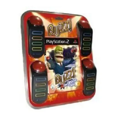 Buzz! The Music Quiz with Buzzers Used Playstation Game